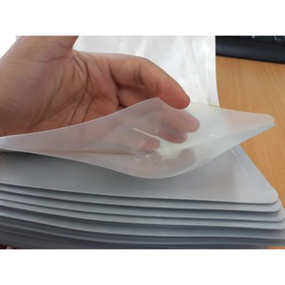 Hàng sẵn - 1KG TÚI ZIP BẠC( TÚI ZIPPER ĐÁY ĐỨNG, TÚI TRÀ SỮA)