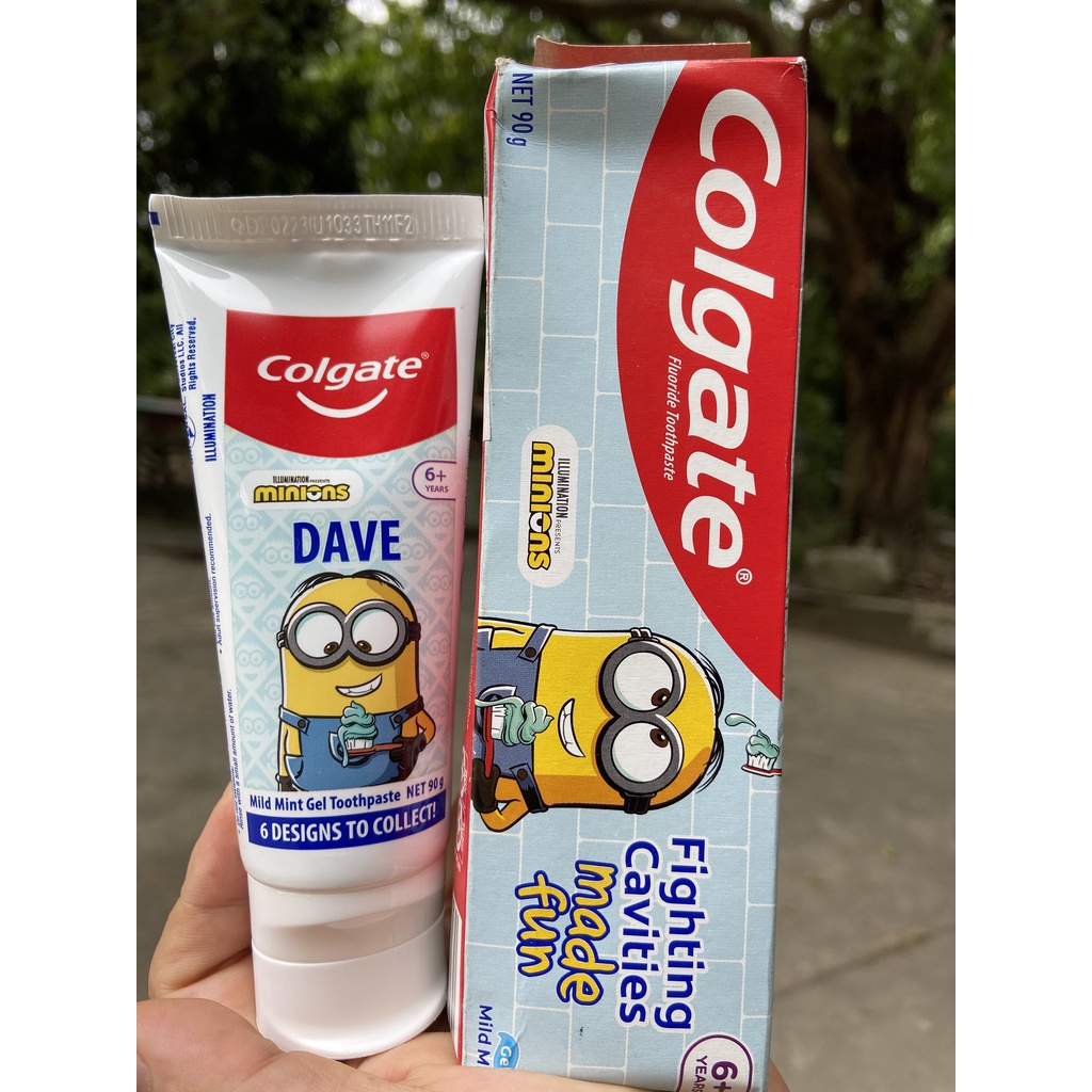 KEM ĐÁNH RĂNG TRẺ EM COLGATE MINIONS MILD MINT GEL 90G