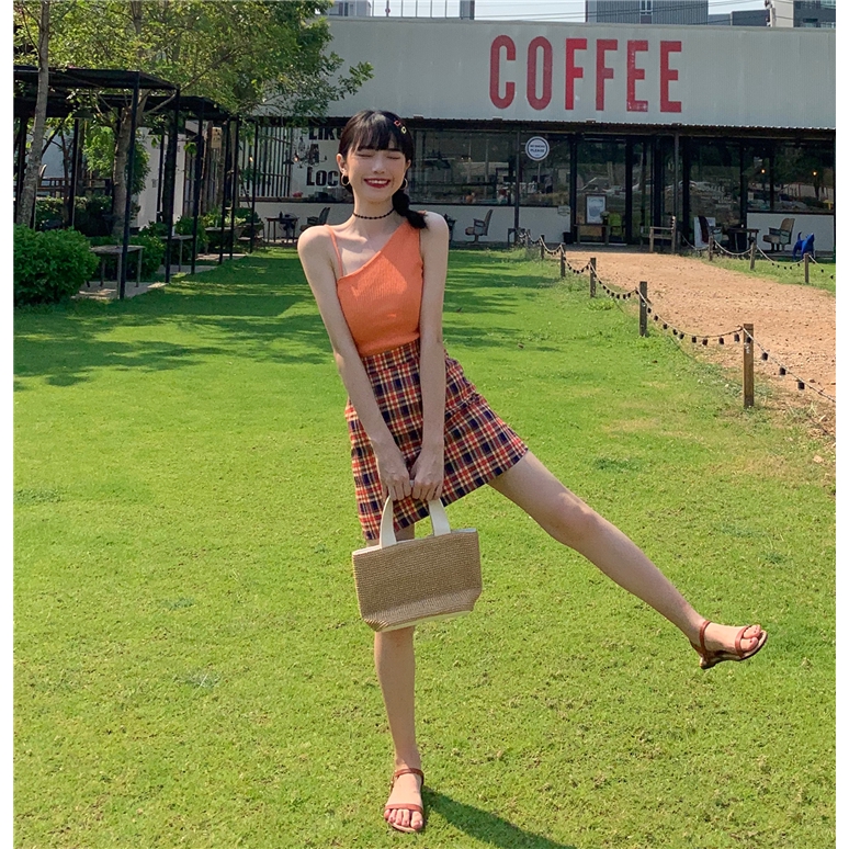 Áo Dệt Kim Hai Dây Màu Trơn Thời Trang Hong Kong | BigBuy360 - bigbuy360.vn