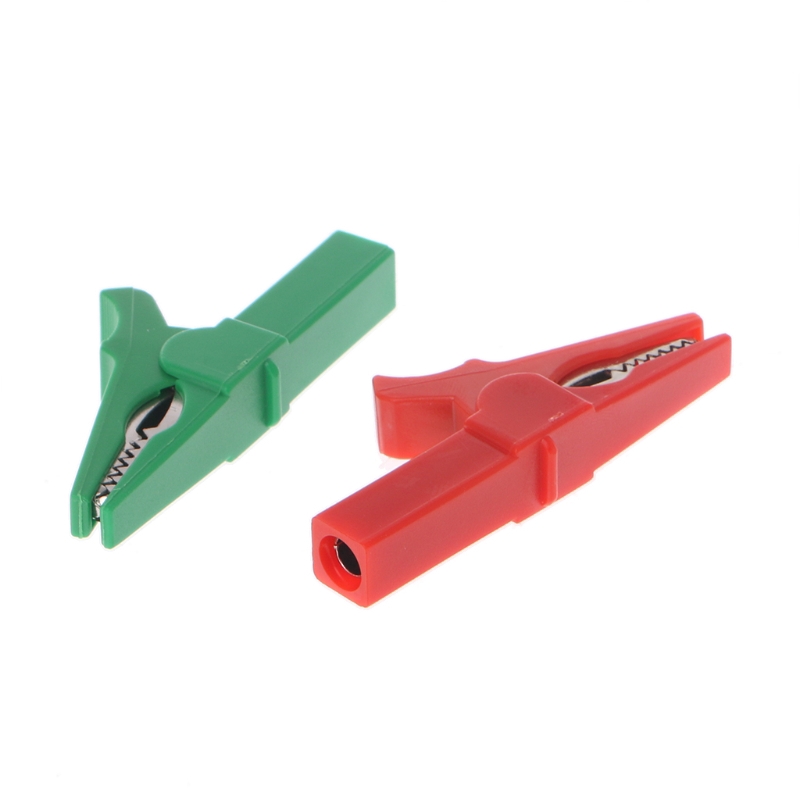 Bộ 6 kẹp cá sấu cỡ 55mm kiểm tra phích cắm điện tiện dụng