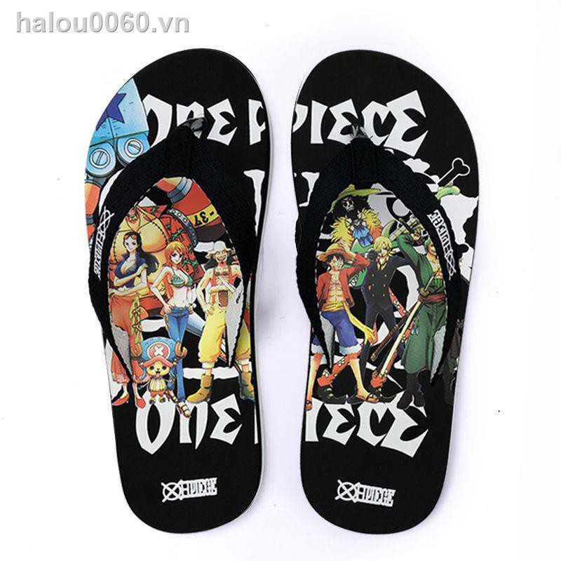 Dép xỏ ngón in hình hoạt hình One Piece