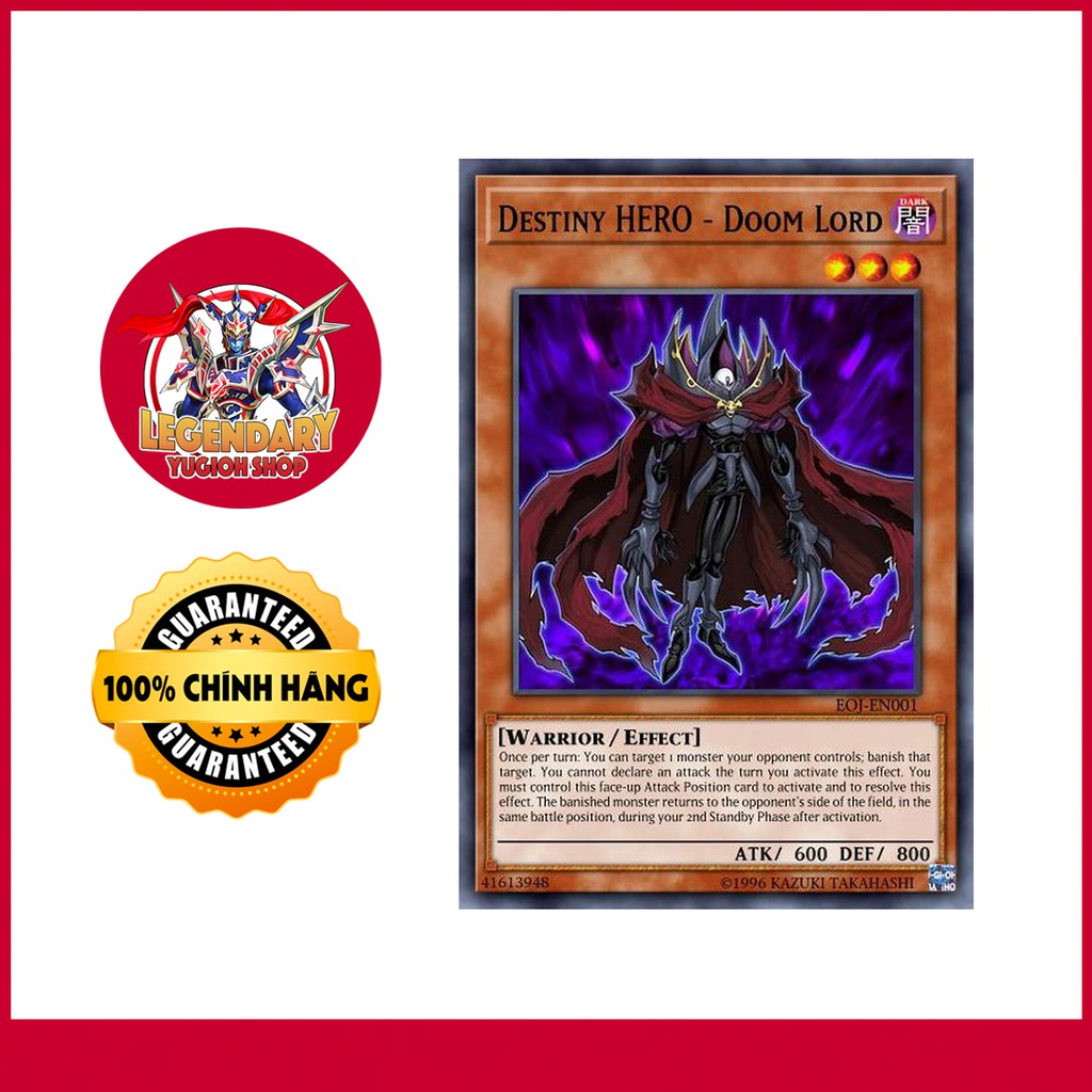 [EN][Thẻ Bài Yugioh Chính Hãng] Destiny HERO - Doom Lord