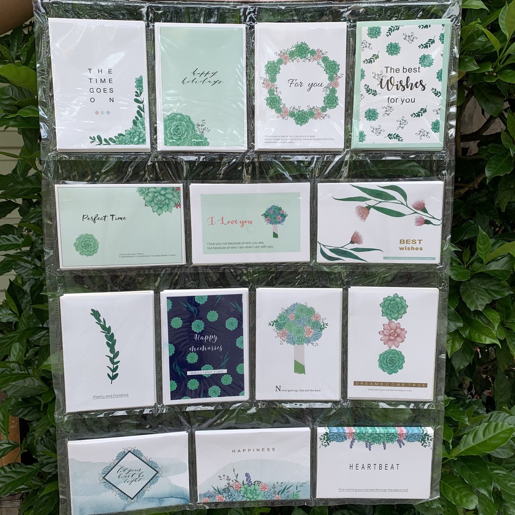 Thiệp Nhiều Mẫu Mã Trao Gửi Những Lời Yêu Thương 5k 1 Chiếc - MƠDECOR