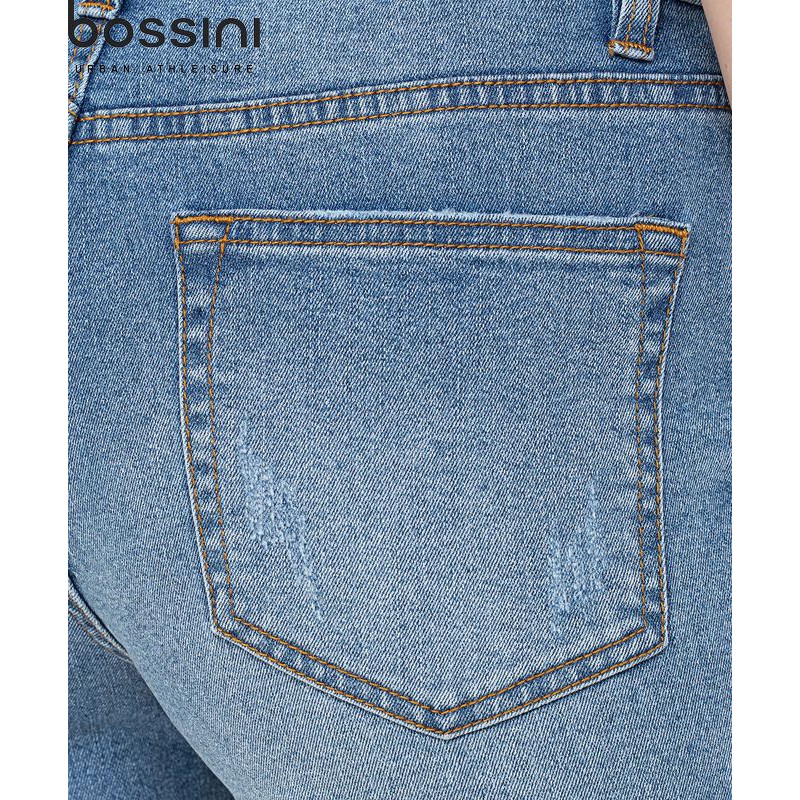Quần jean dài sành điệu thời trang denim nữ Bossini 724103070