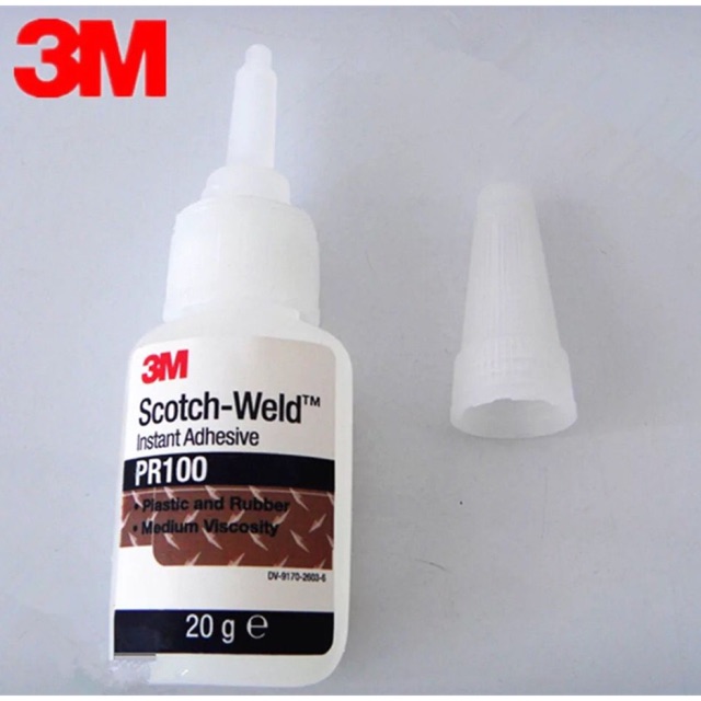 Keo dán đa năng dán giày , da , gỗ , kim loại , thuỷ tinh , sành sứ 3M PR100 .