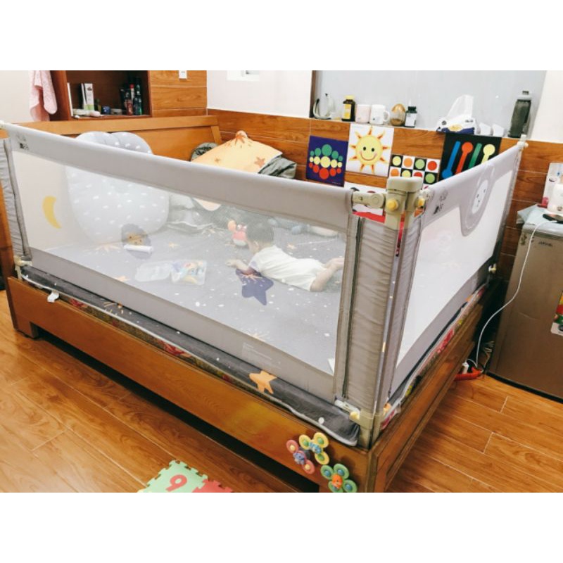 Thanh chắn giường Umoo thanh chắn giường an toàn cho Bé[giá rẻ lấy sao]