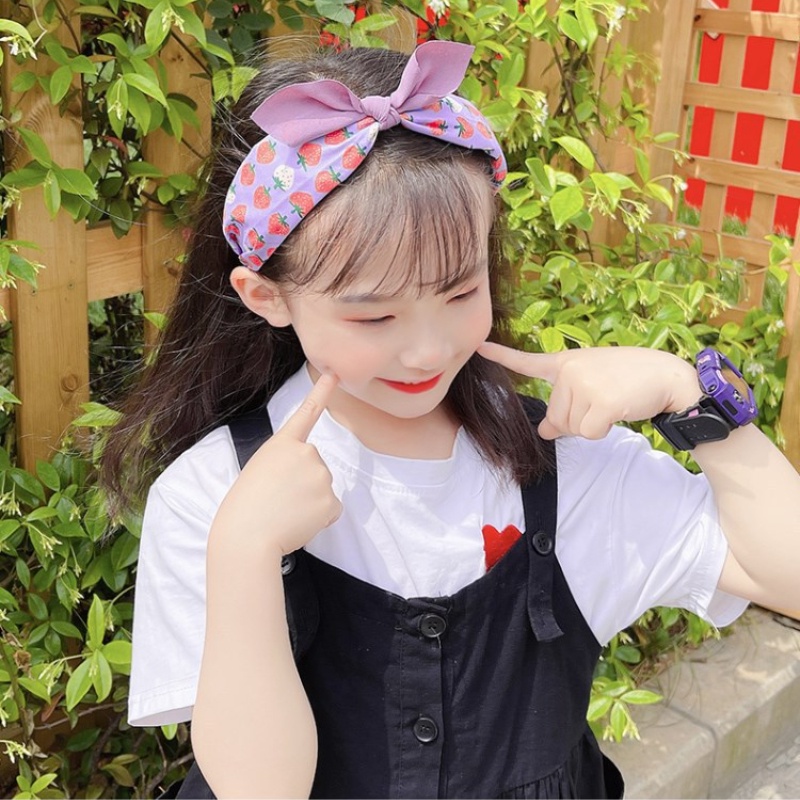 Băng Đô Cài Tóc Không Đau Phong Cách Hàn Quốc Dễ Thương Cho Bé Gái