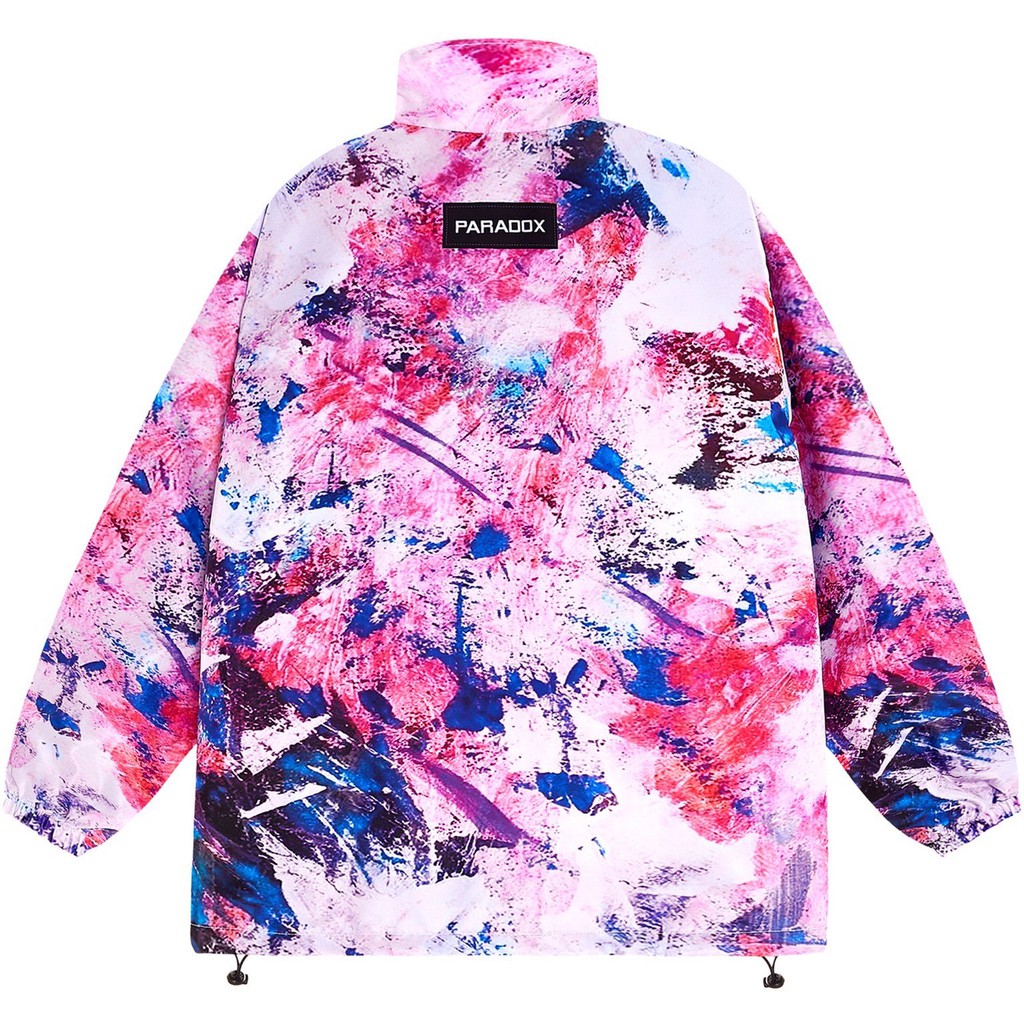 Áo khoác dù Paradox STAIN ZIP OVER-PRINTED JACKET