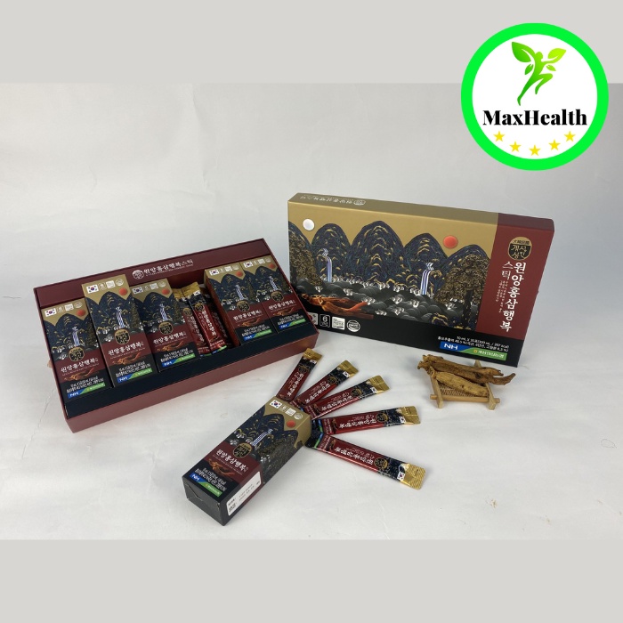 NƯỚC HỒNG SÂM NÚI HOANG CUNG WONANG RED GINSENG HAPPY STICK  – MAXHEALTH