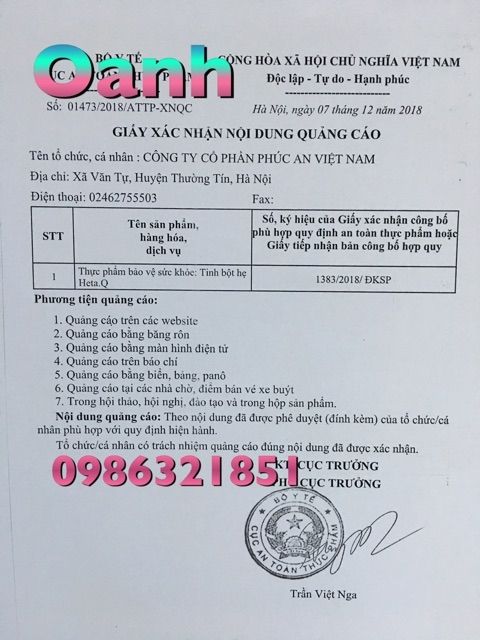 Tinh bột hẹ heta Q | BigBuy360 - bigbuy360.vn