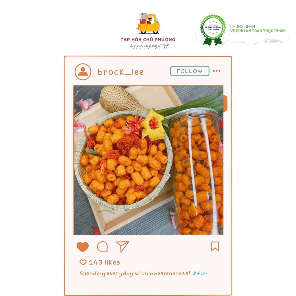 Nui sấy khô bò lá chanh giòn tan - hũ 300gr - Tạp hóa chú Phương | BigBuy360 - bigbuy360.vn