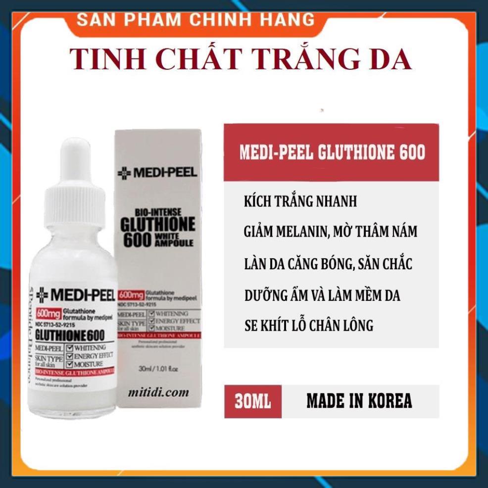 Tinh chất trắng da MEDI PEEL Serum Gluthione 600 White Ampoule sản phẩm dành cho SPA cao cấp !