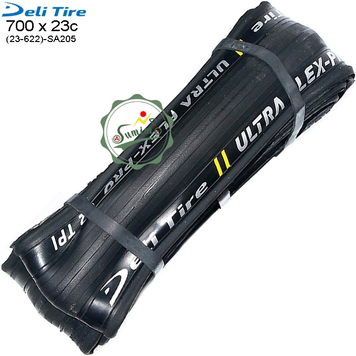 Vỏ xe đạp - Lốp xếp 700x23c Deli Ultra Flex-Pro - SA205 Gai trọc