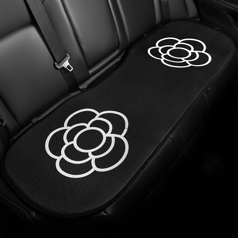 Bộ Gối Tựa Đầu Và Lưng Vải Lanh Lụa Mát Chuyên Dùng Cho Xe Hơi