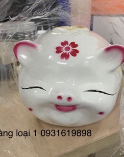 Lợn đất tiết kiệm. Lợn híp may mắn