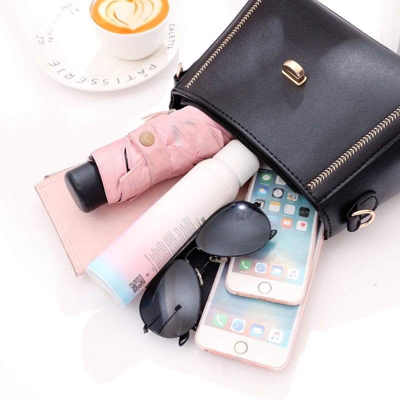 Túi đeo chéo dáng vuông nhỏ thời trang thanh lịch cho nữ