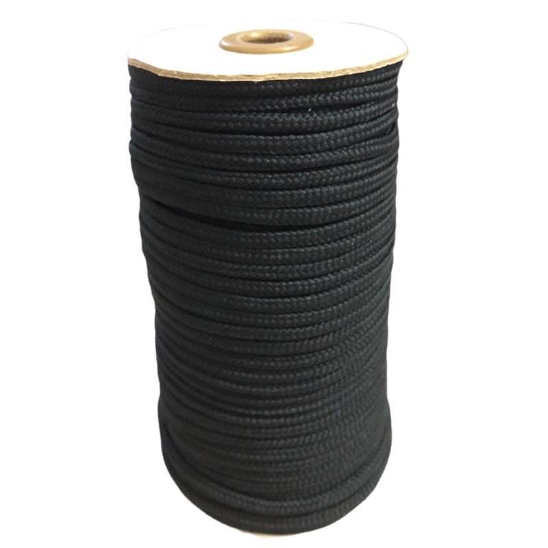 10 mét - Dây Dù  5mm ko lõi oval bóng đẹp làm vòng paracord, căng lều cắm trại, macrame