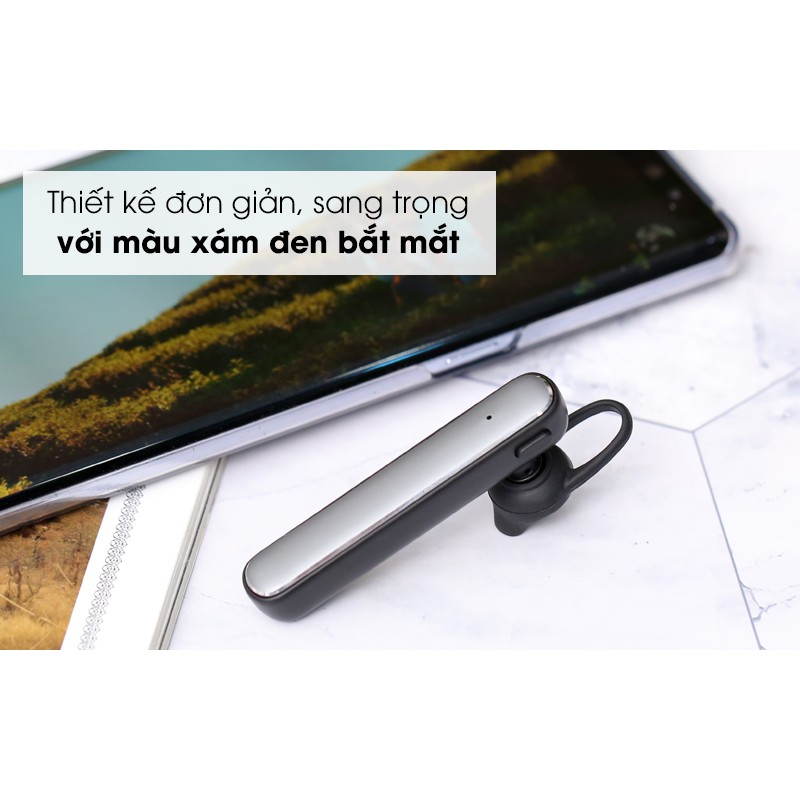 Tai nghe Bluetooth Mozard R558A Xám Đen