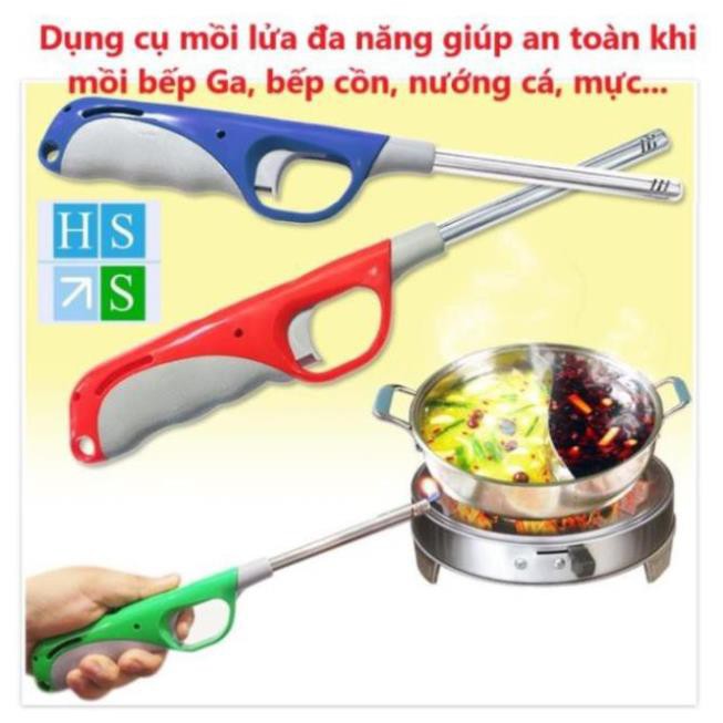 Cây mồi bếp , mồi bếp cồn, châm nến, dụng cụ mồi bếp an toàn, tiện dụng (Giao mầu ngẫu nhiên)