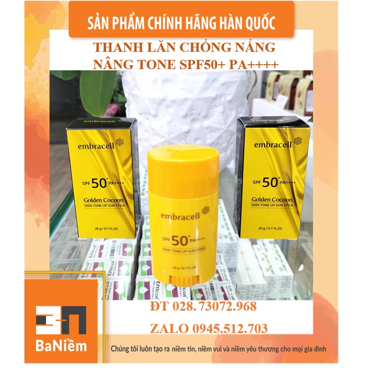 THANH LĂN CHỐNG NẮNG NÂNG TONE SPF50 + PA ++++