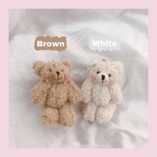 THỎ BONG- GẤU BÔNG  TREO MOC KHOÁ CUTE