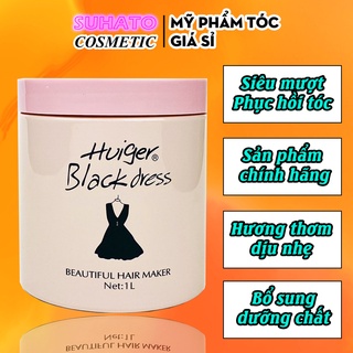 Kem ủ tóc collagen Huiger dầu hấp tóc phục hồi hư tổn 1000ml CT83