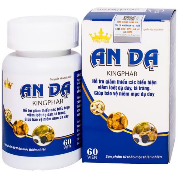 An Dạ Kingphar viên hỗ trợ loét dạ dày trào ngược dạ dày