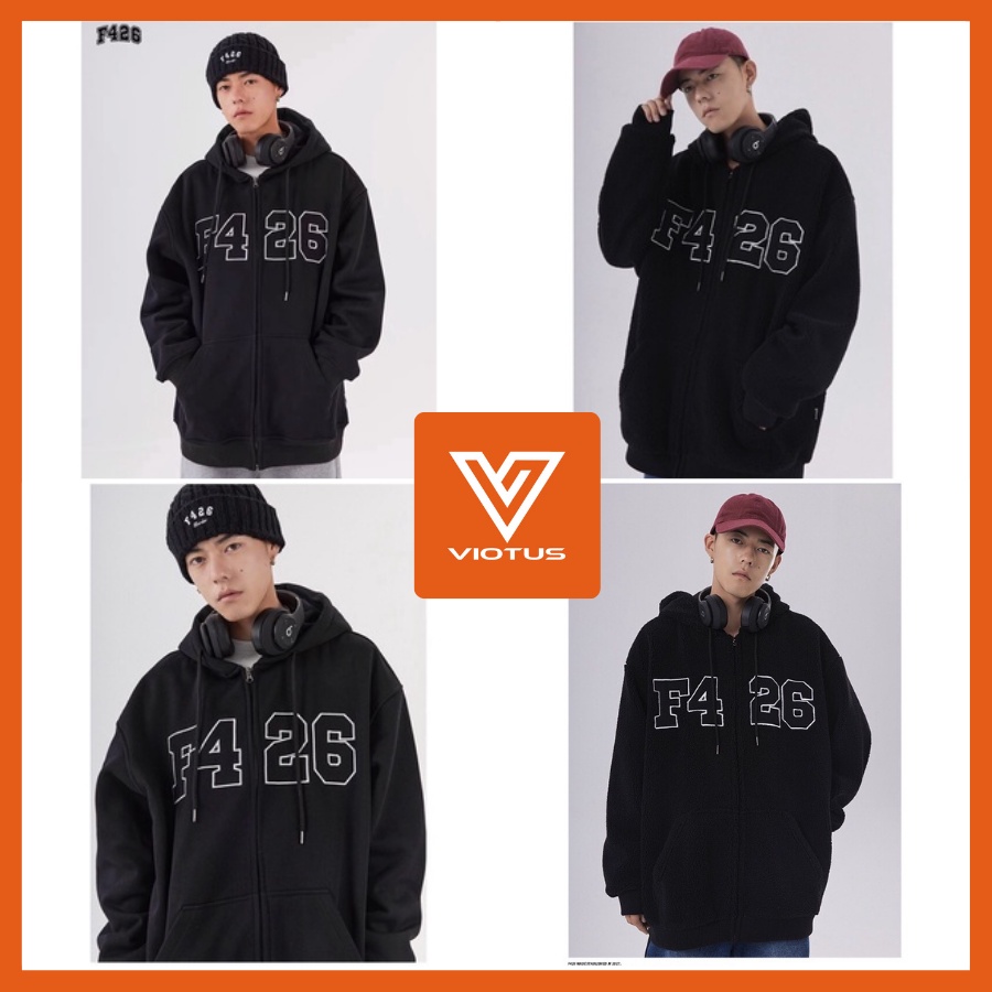 Áo Khoác Nỉ Bông Cotton Unisex Dưới 70kg VIOTUS STORE - F4 26