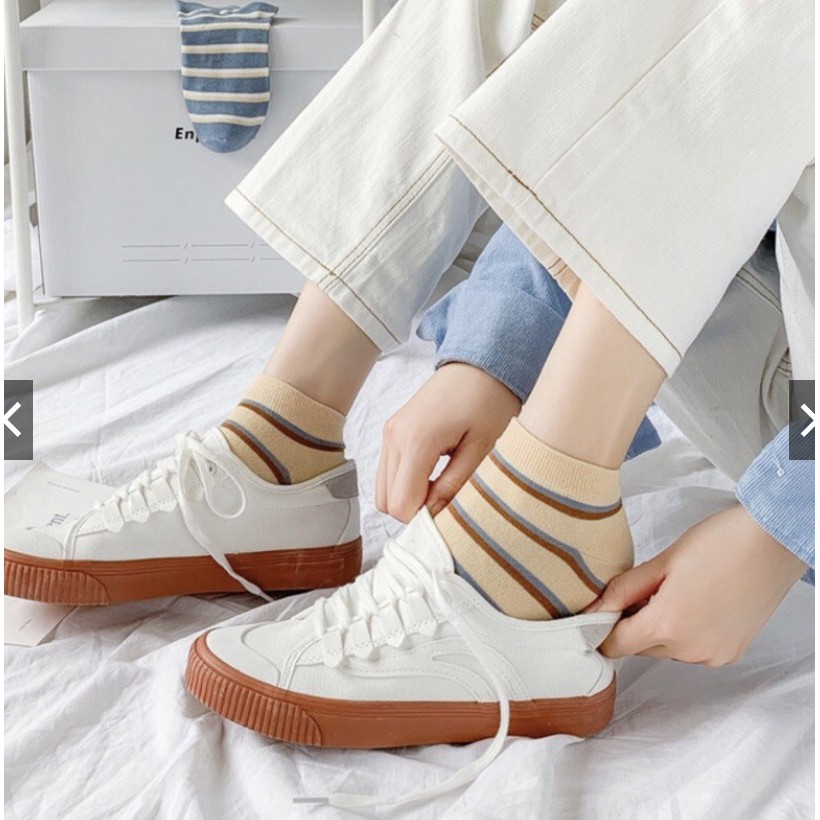 Tất nữ mùa thu và mùa đông phong cách Hàn Quốc dễ thương