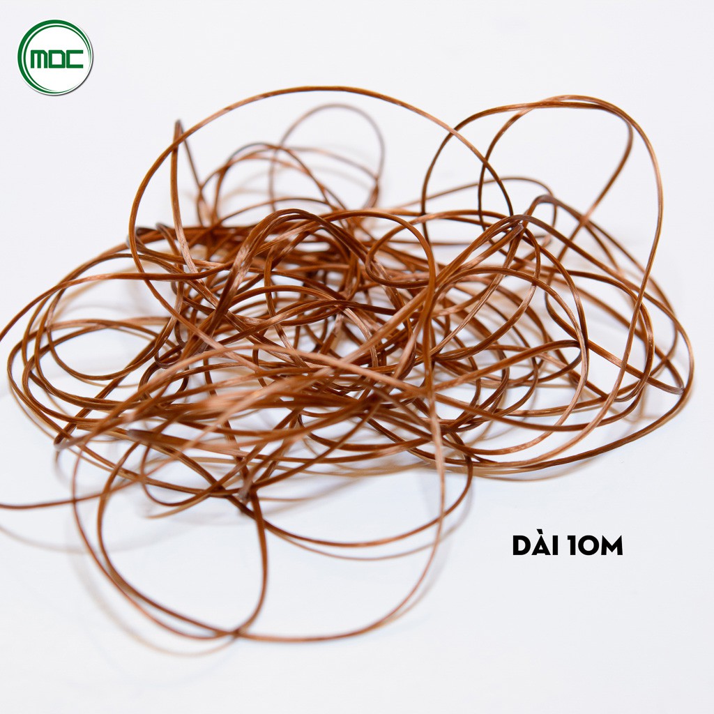 Giá Tốt - Mộc - Combo siêu rẻ 10 mét dây chỉ tơ chỉ tơ xâu hạt đá xỏ hạt đá phong thủy màu trắng màu đen