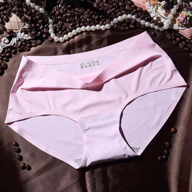 QUẦN LÓT NỮ SU LẠNH TRƠN KHÔNG VIỀN CẠP NGẮN CHẤT MÁT | BigBuy360 - bigbuy360.vn