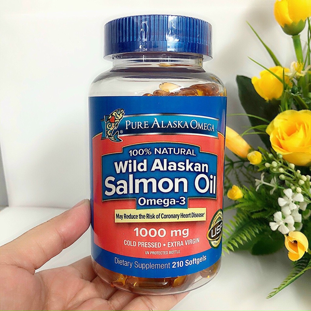 ❤️ [Date 2/2023] Wild Alaskan Salmon_Oil 210 viên Mỹ | BigBuy360 - bigbuy360.vn