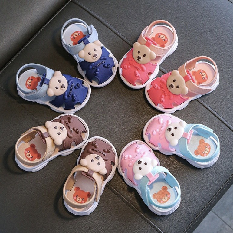 Sandal quai hậu cho bé hình gâu siêu cute mẫu mới - TT410