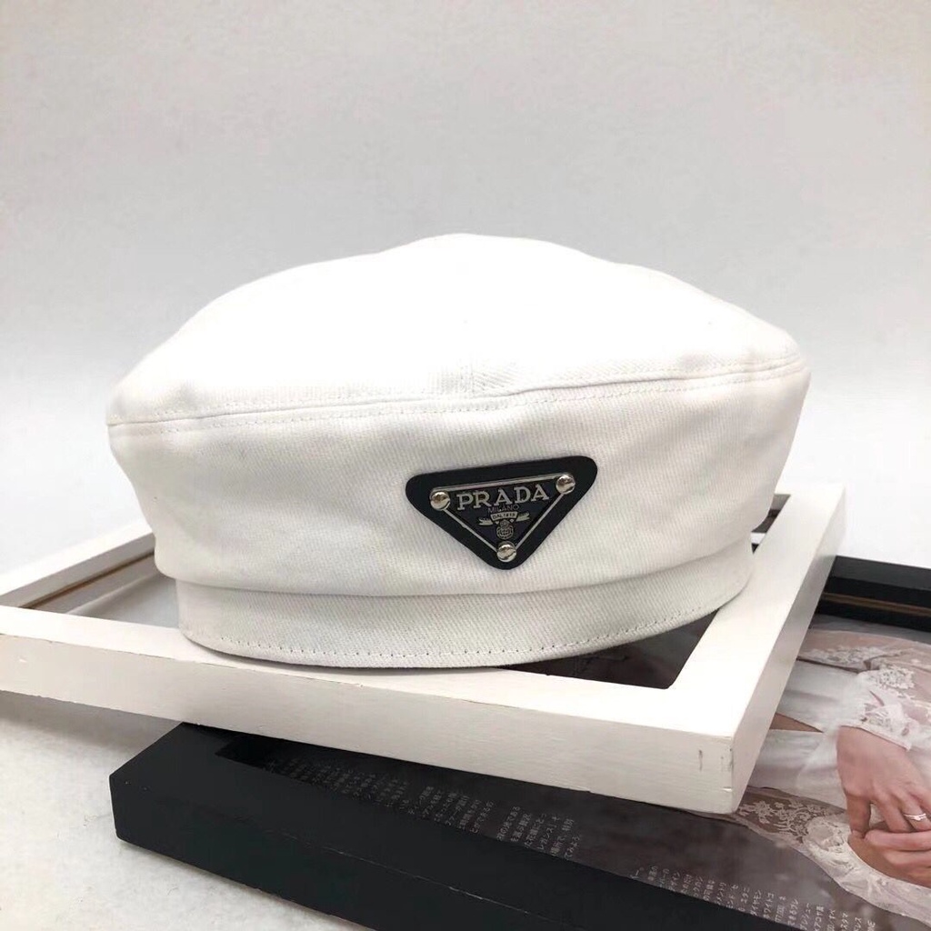 Nón Beret Prada Thời Trang Retro Trẻ Trung Cho Nữ