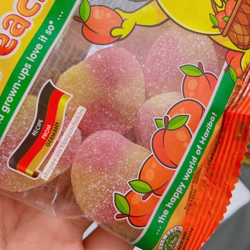 Kẹo dẻo HARIBO nhiều vị bịch 80G Đức - tapquachukim