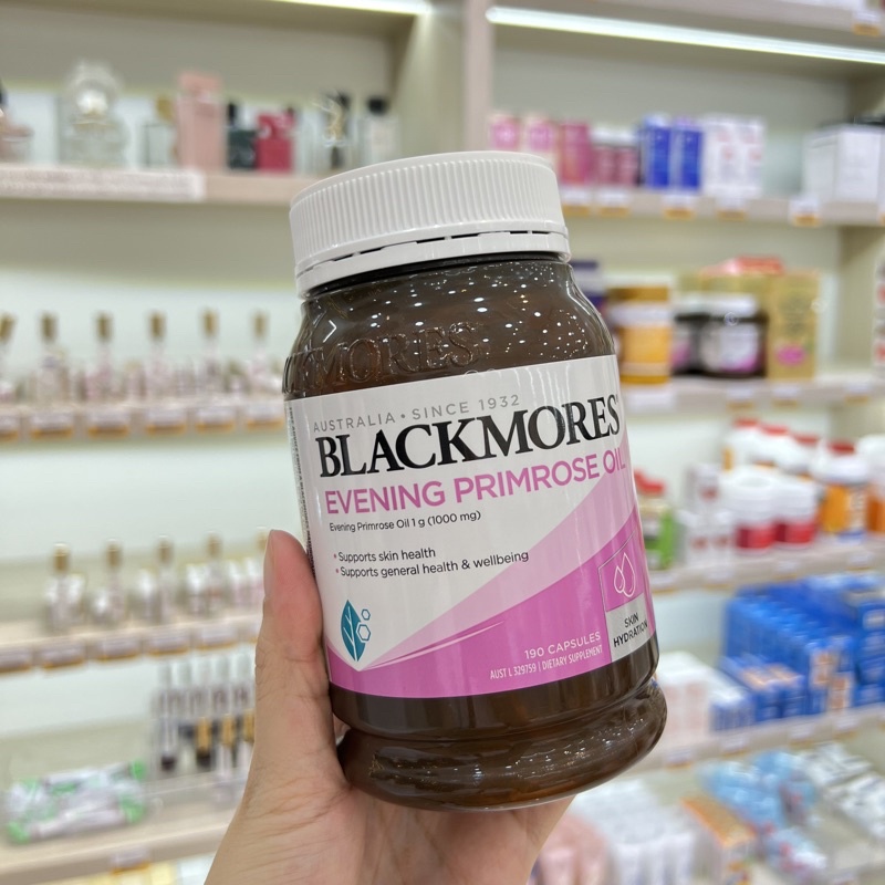 Viên Uống Tinh Dầu Hoa Anh Thảo Blackmore Evening Primrose Oil của Úc 190 viên