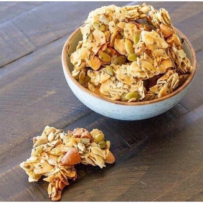 Bánh dừa sấy KETO COCONUT Clusters 454g Date 12/2024