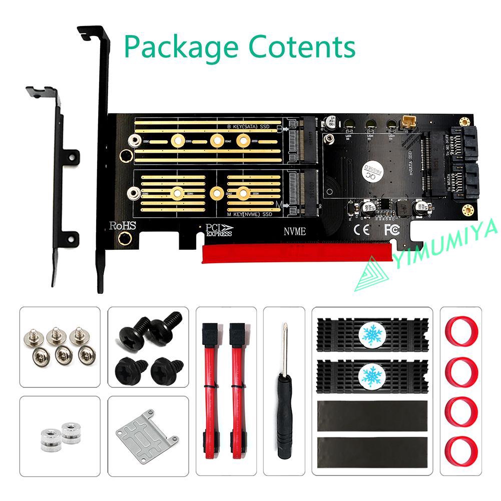 Card Mở Rộng Pci-E 3 Trong 1