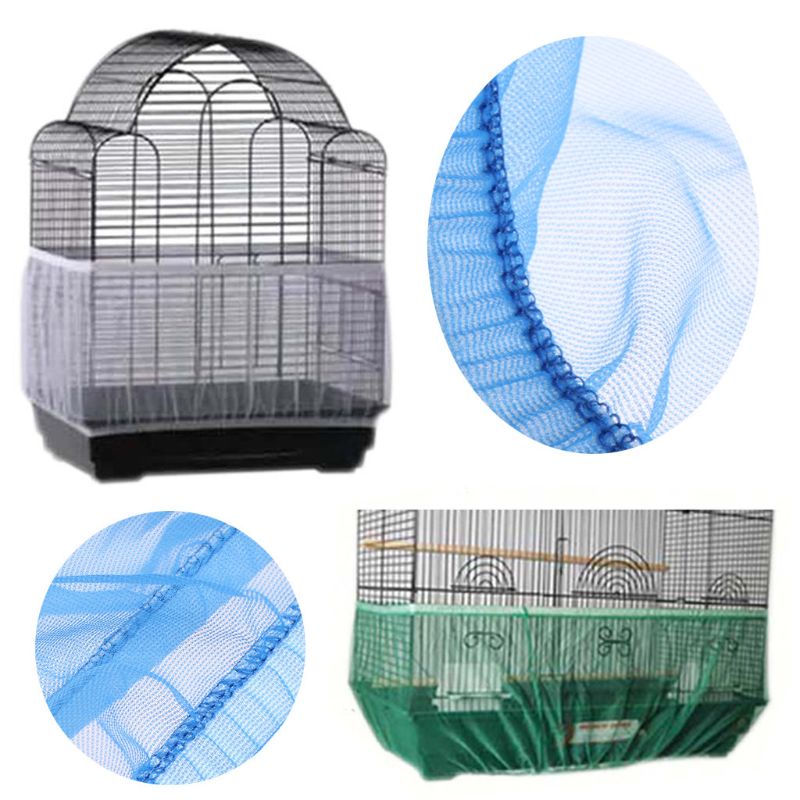 Vỏ Lưới Nylon Bọc Lồng Chim Thoáng Khí Chống Bụi Bẩn Tiện Dụng