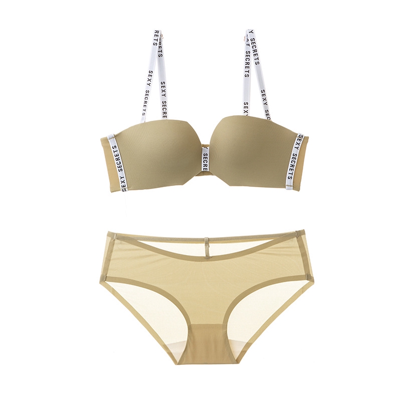 Bộ đồ lót với áo ngực không gọng có đệm nâng ngực gợi cảm cho nữ (có bán lẻ áo) | BigBuy360 - bigbuy360.vn