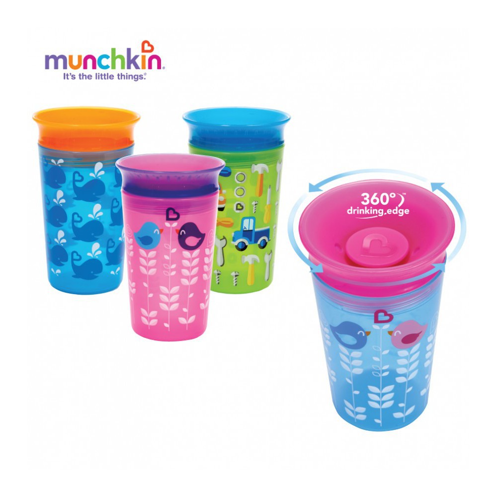 CỐC 360 ĐỘ CHỐNG ĐỔ DECO MUNCHKIN