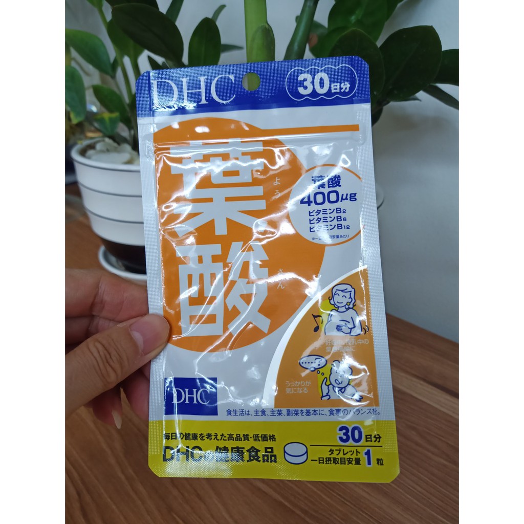 Viên uống Vitamin Dành Cho Bà bầu DHC Folic Acid