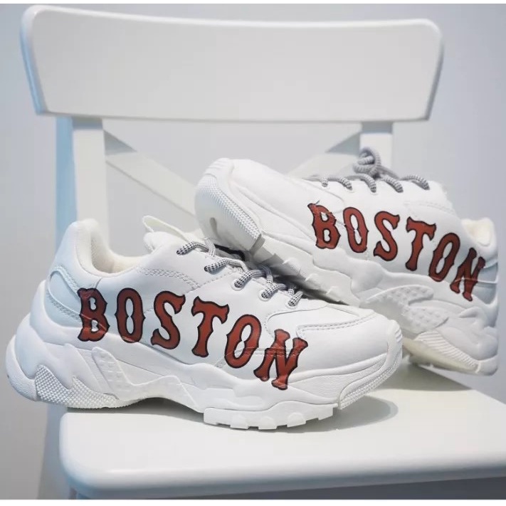 Giày Sneaker MLB Boston Nam Nữ, Giày thể thao thời trang 2022 Full Box + Bill