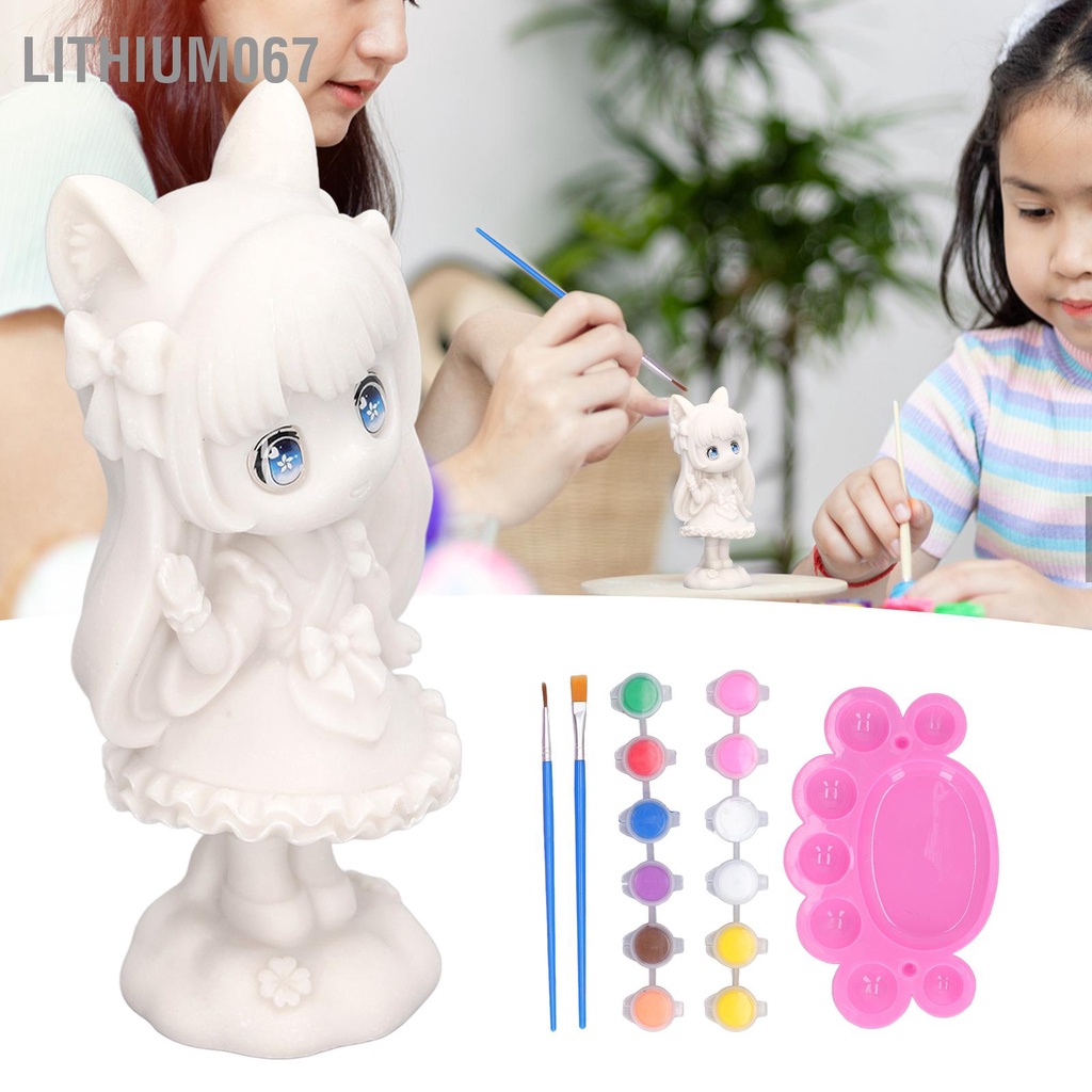 Bộ đồ chơi tô tượng bằng Vinyl bề mặt nhám thú vị kích thích sự sáng tạo cho bé