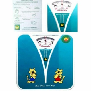 Cân sức khoẻ cơ học Nhơn hoà 120kg nhiều màu