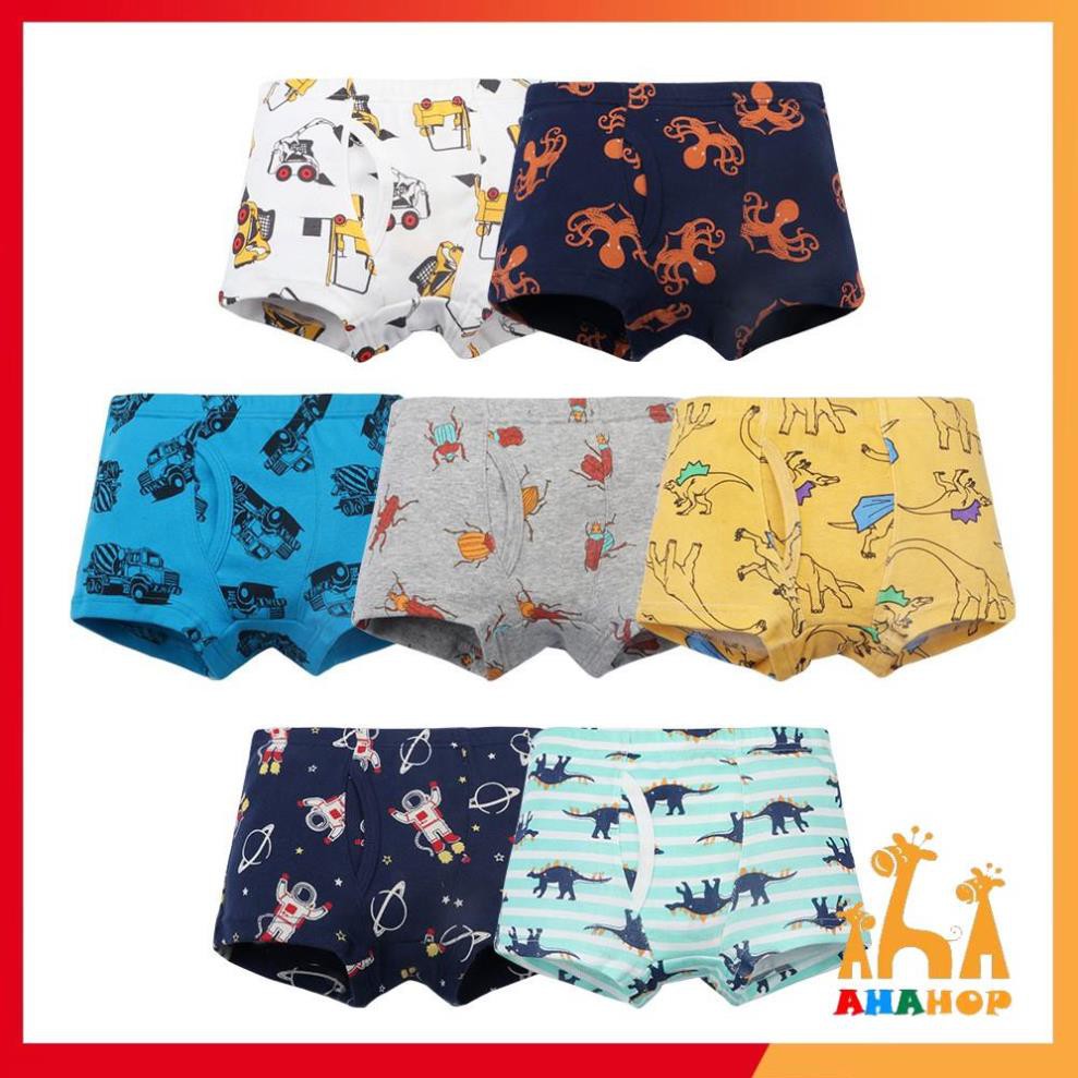 Set 3 Quần Đùi Bé Trai -Quần đùi đi biển cho bé trai chất COTTON thoáng mát nhiều từ 2-8 tuổi kiểu dáng Hàn Quốc H228