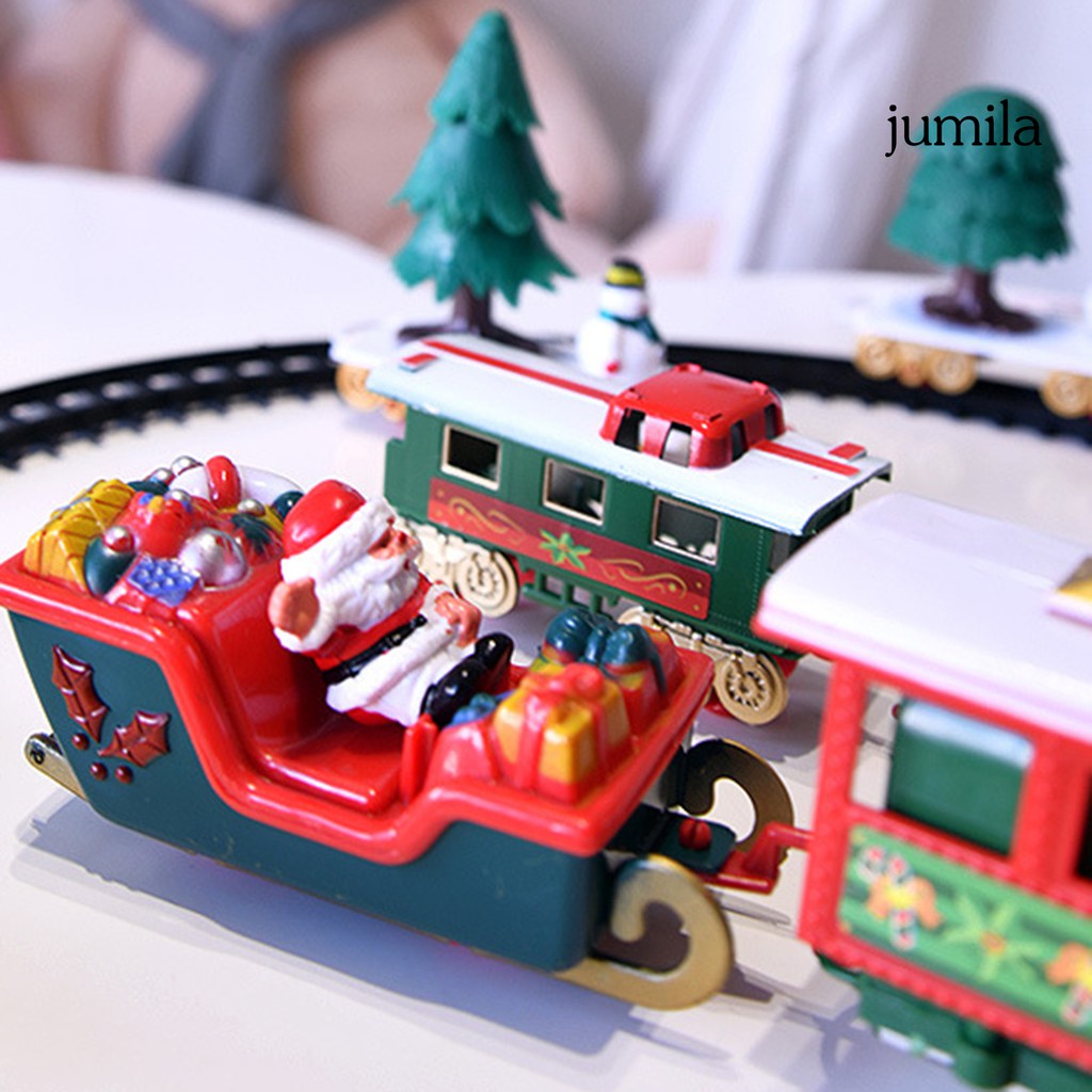 đồ chơi trẻ em Xe Lửa Chạy Trên Đường Ray Giáng Sinh