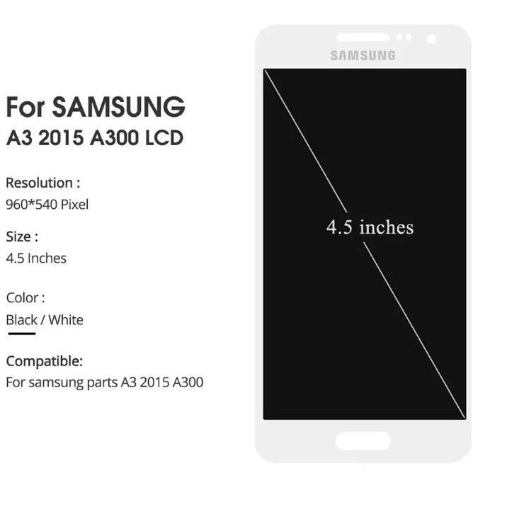 Màn Hình Cảm Ứng Lcd Cho Samsung Galaxy A3 2015 / A300 / A300H