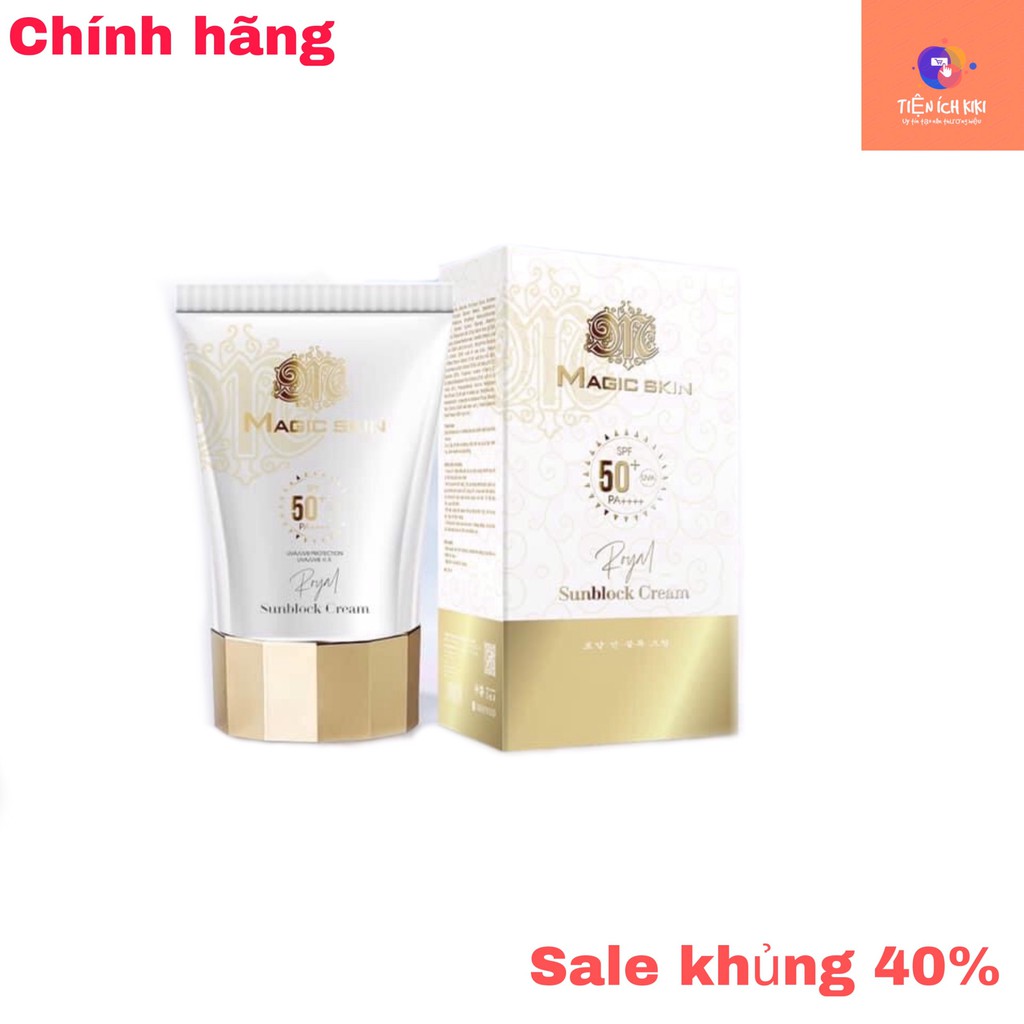 Kem chống nắng dưỡng trắng Hoàng Cung Magic Skin - Thảo Dược Từ Thiên Nhiên | BigBuy360 - bigbuy360.vn