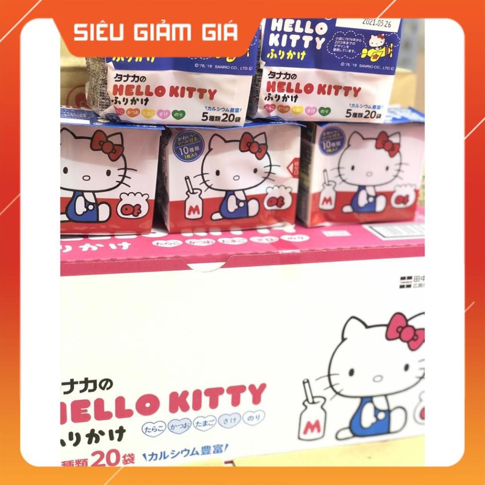 Gia vị rắc cơm Hello Kitty Nhật (8/2021)